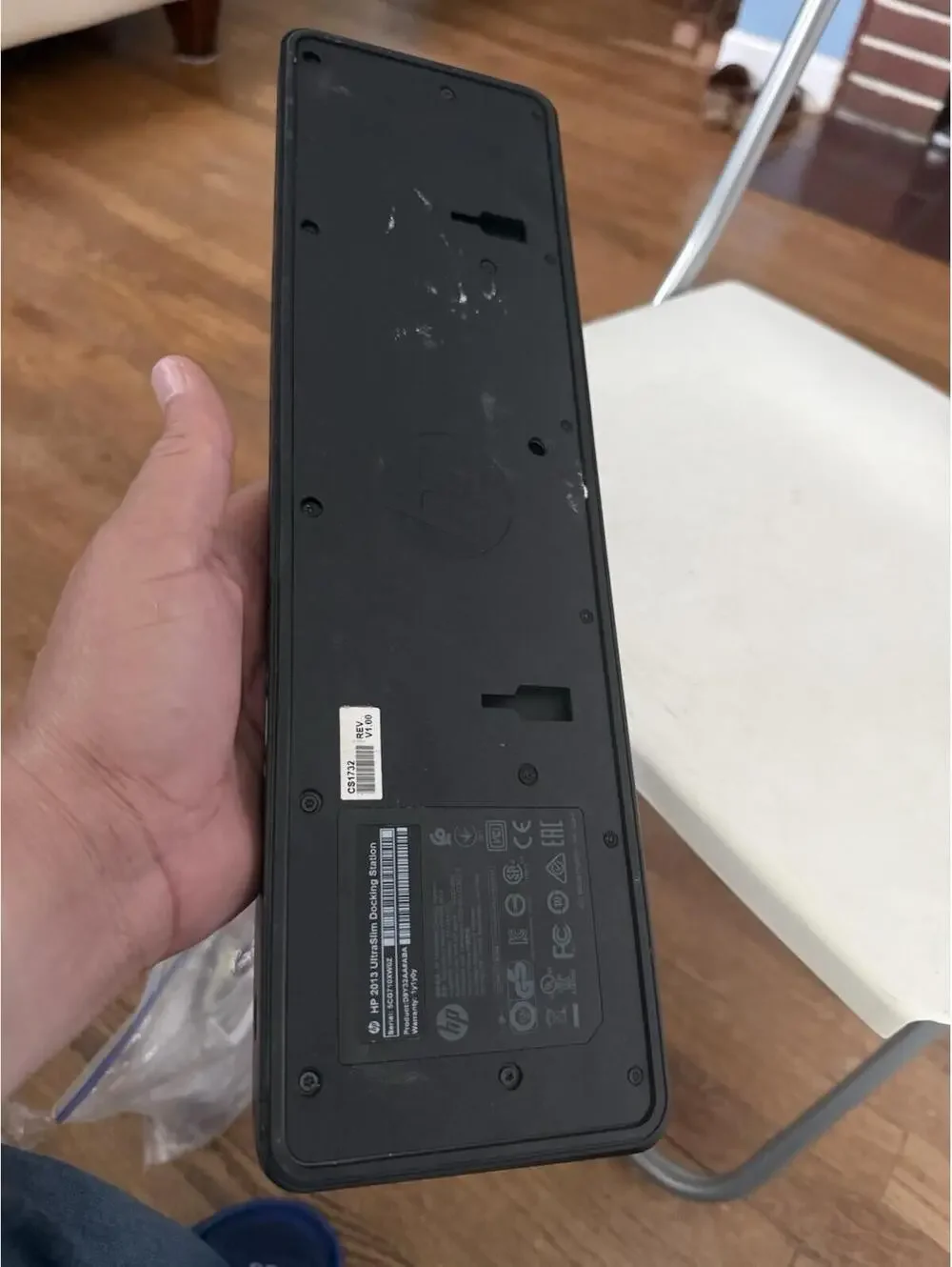 HP UltraSlim 2013 Docking Station, Works , No Power Cord